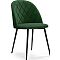 Стул  Зест темно-зеленый / черный глянец Стул  Зест темно-зеленый / черный глянец