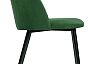 Стул Зест темно-зеленый / черный глянец