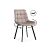 Стулья на металлокаркасе Челси 360 латте (ZD 290) / черный