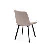 Стулья на металлокаркасе Челси 360 латте (ZD 290) / черный
