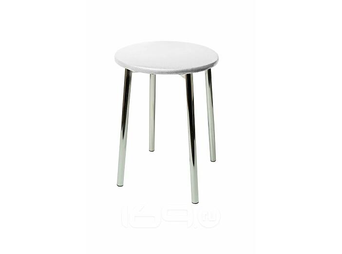 Табурет Эконом (Блисс кожзам белый)