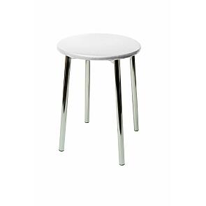 Табурет Эконом (Блисс кожзам белый)