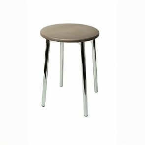 Табурет Эконом (Блисс кожзам коричневый)