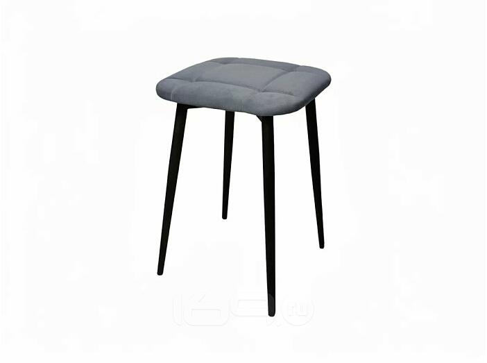 Табурет Фрея черный матовый (Velutto 32 графит)