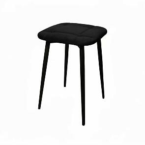 Табурет Фрея черный матовый (Velutto 34 черный)