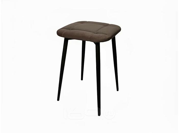 Табурет Фрея черный матовый (Velutto 36 какао)