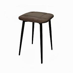 Табурет Фрея черный матовый (Velutto 36 какао)