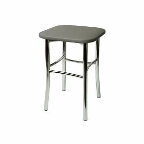 Табурет Классик квадрат (Блисс кожзам графит)