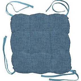 Чехол на табурет с тафтингом 40х40 "Wenge" denim