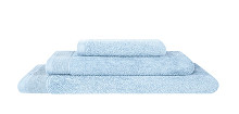 Полотенце, Guten Morgen, Ткань махровая, Небесно-голубой (30х50 см 1 сорт)