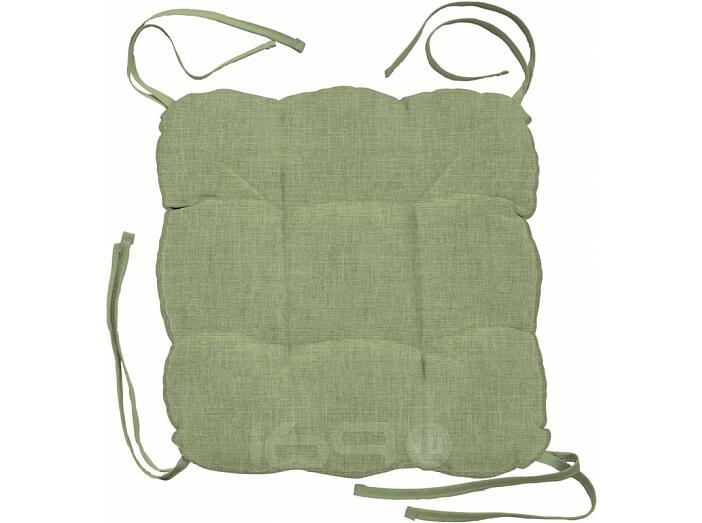 Чехол на табурет с тафтингом 40х40 "Wenge" olive