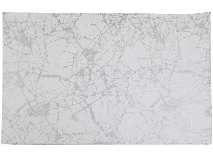 Салфетка индивидуальная "Лёд " ПВХ 30х43см., цв. серый