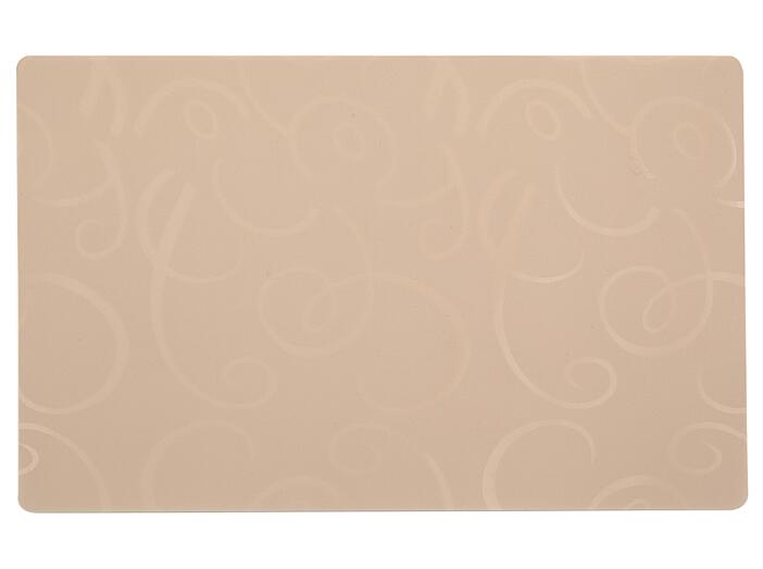 Салфетка индивидуальная текстурированная 30х45см."Узоры", цв. серо-коричневый