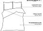 Постельное бельё Экономь и Я 1,5 сп Twigs 147х215см, 150х215см, 70х70см-2 шт, полисатин, 80г/м²