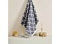 Полотенце махровое 50х90 Fine Line "Орнамент", серый, пестроткань