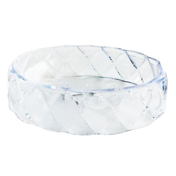 Мыльница Delphinium коллекция "Ice", пластик