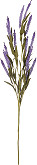 Искусственный цветок Эремурус полевой, В800, фиолетовый