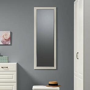 Ливерпуль Зеркало навесное Белый/Ясень Ваниль