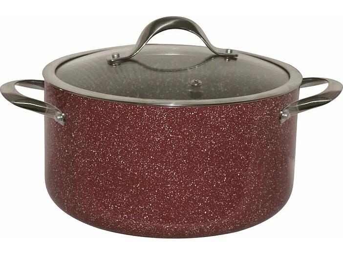 Кастрюля BK-3826 4л. с мраморным покр. GARNET (Код ТН ВЭД: 7615101000)