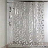

Штора PEVA Белые листья, 180 х 200 см