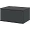 Тумба 1 ящик Лаура 464.14 Серый уголь