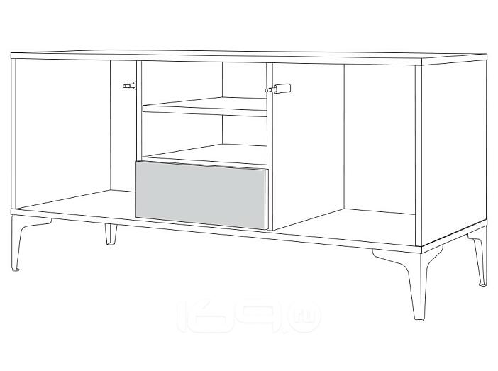 Тумба под ТВ 13.265 Марципан