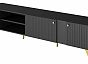 Тумба RENO ТВ-200 (фасад) Черный