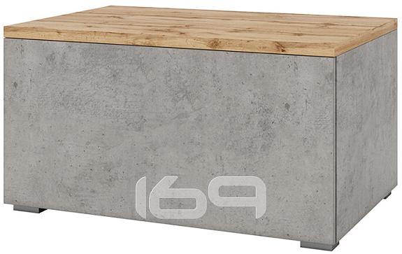 Тумба Римини Дуб Вотан Бетон чикаго 7500*403*550 | 2006.М1 купить ...