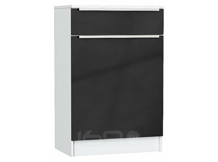 Тумба Стиль ТБ-601 с ящиком Anthracite Белый