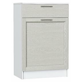 Тумба Стиль ТБ-601 с ящиком Cappuccino Softwood Белый