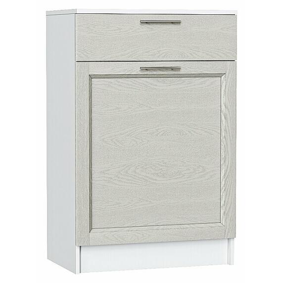 Тумба Стиль ТБ-601 с ящиком Cappuccino Softwood Белый