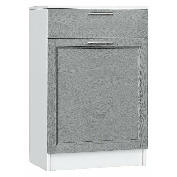 Тумба Стиль ТБ-601 с ящиком Grey Softwood Белый