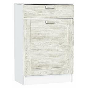 Тумба Стиль ТБ-601 с ящиком Nordic Oak Белый