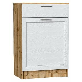 Тумба Стиль ТБ-601 с ящиком White Softwood Дуб Вотан