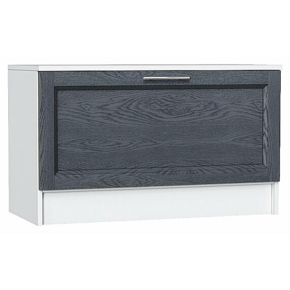Тумба Стиль ТБ-800 Graphite Softwood Белый