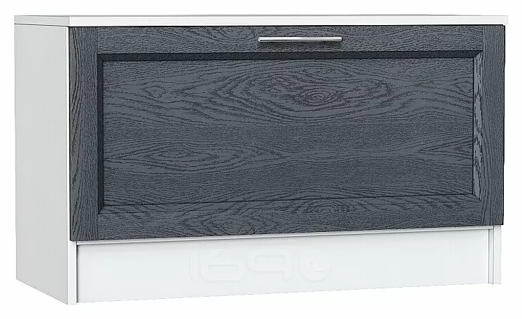 Тумба Стиль ТБ-800 Graphite Softwood Белый