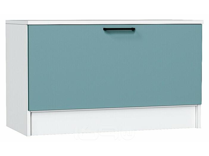 Тумба Стиль ТБ-800 Grey-green In 2S Белый