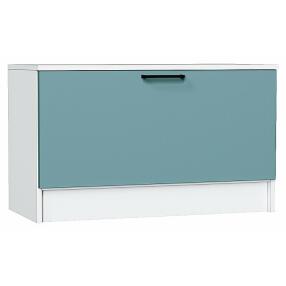 Тумба Стиль ТБ-800 Grey-green In 2S Белый
