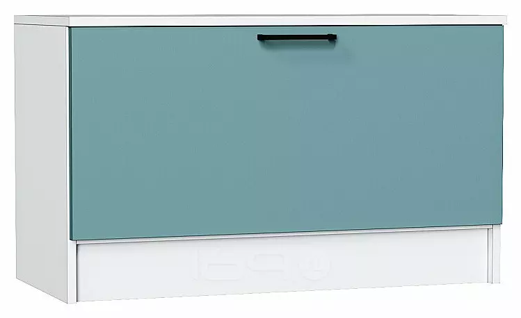 Тумба Стиль ТБ-800 Grey-green In 2S Белый