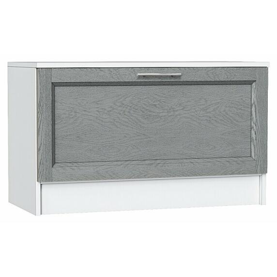 Тумба Стиль ТБ-800 Grey Softwood Белый