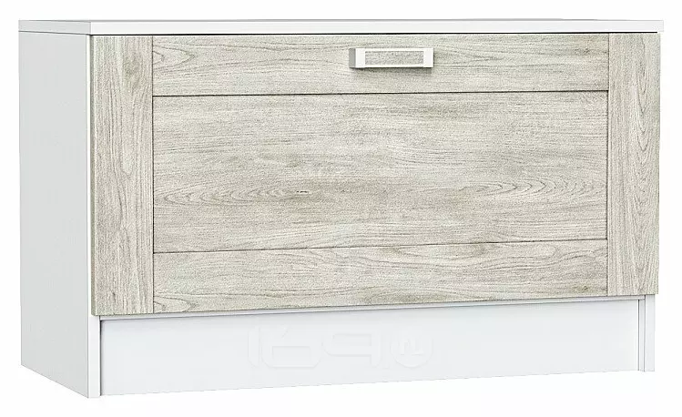 Тумба Стиль ТБ-800 Nordic Oak Белый