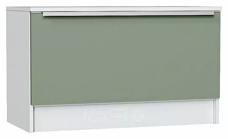 Тумба Стиль ТБ-800 Silky Mint Белый