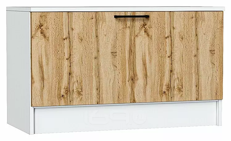 Тумба Стиль ТБ-800 Wotan Oak 2S Белый