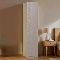 Шкаф 437x586x2135 Амьен Веллюто Капучино/плэйн МДФ