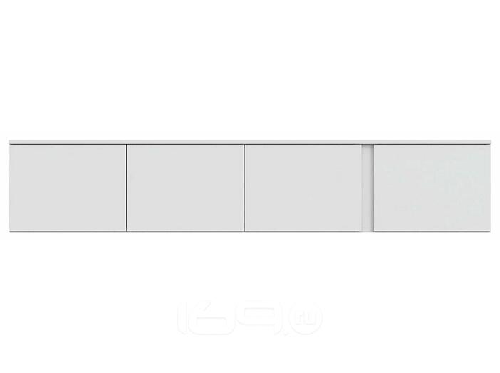 Антресольная секция STERN 4-х дверная Белый