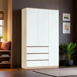 Шкаф 1200x514x2022 Челси Белый глянец холодный ЛДСП