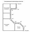 tumb 2 - Угол для цоколя ПВХ 135 гр. Дуб Вотан 95*22*12