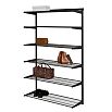 Гардеробная Титан из полок чёрная 450