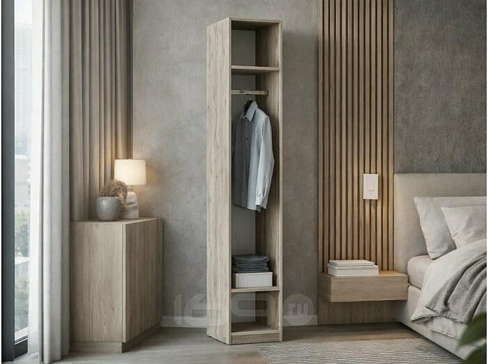 Ларго Пенал (400) (Дуб Крафт серый)