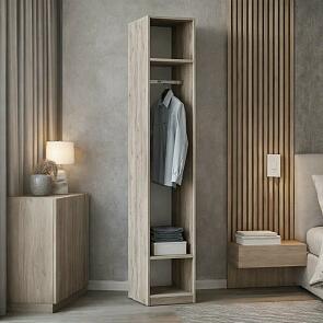 Ларго Пенал (400) (Дуб Крафт серый)